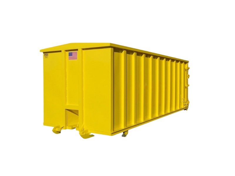 40-Yard-Roll-Off-Storage-Contatiner-in-Safety-Yellow-1